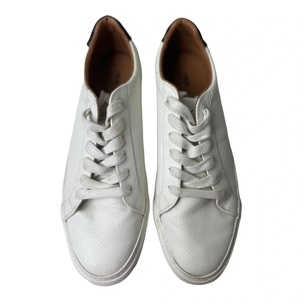 ASOS Design Men’s Poyamide Trainer White Sneakers